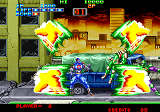 Eightman screenshot 9 for Neo Geo AES